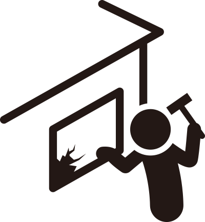 空き家犯罪イメージ